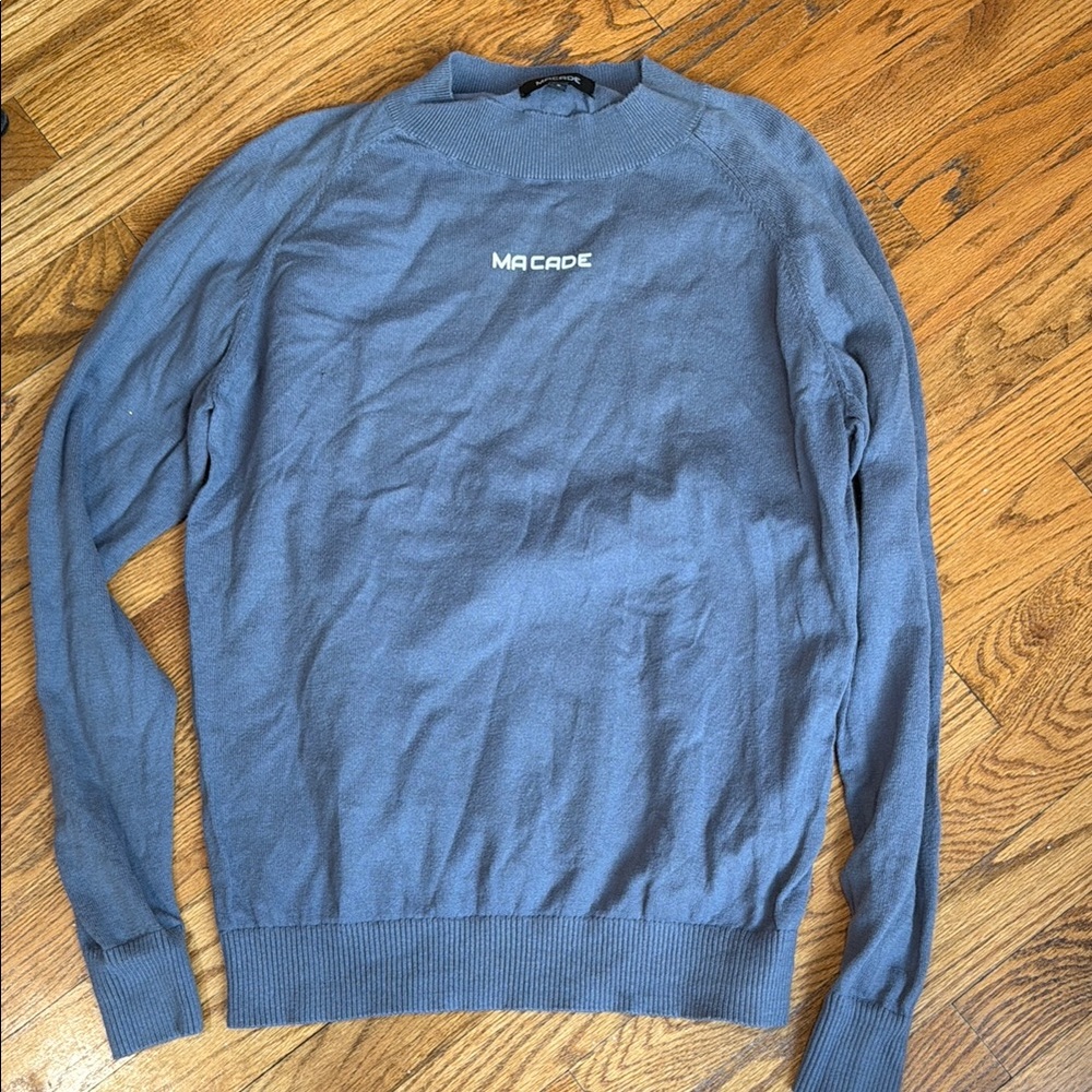 Men's Slate Blue Crewneck Sweater
